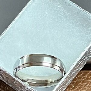 Men's Tungsten Band Ring